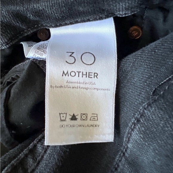 Mother High Waisted Locker Denim Jeans Faded Black
Skinny Size 30 - Picture 9 of 9